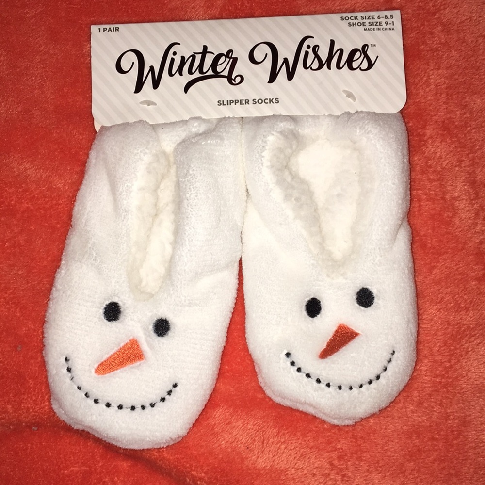 Kids Slippers Snowman ⛄️